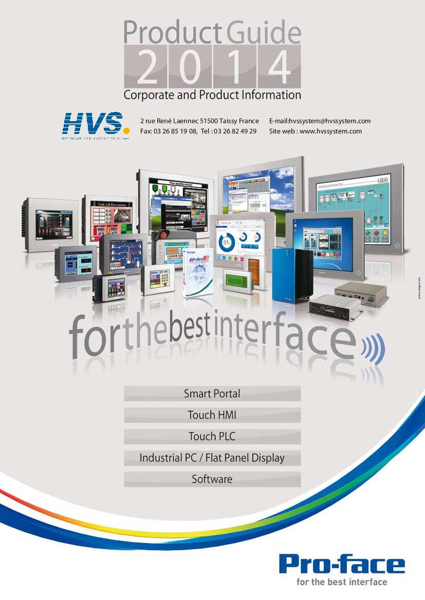First Page Image of PFXSP5B10 Pro-face Product Guide 2014.pdf